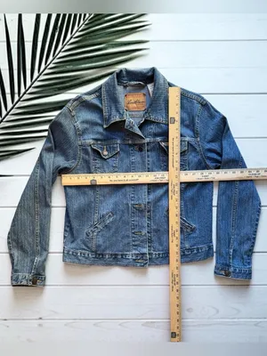 Levi's Levi Strauss Signature Denim Jacket Women’s Large Blue Jean Trucker Classic thumbnail 6