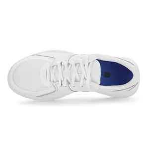 CONDOR WOMENS White Comfortable Durable Slip Resistant Metal Free Trainer S 5.5 thumbnail 5