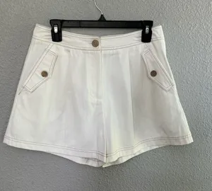 VICI NWOT High Waist Shorts Size Medium Nautical thumbnail 1
