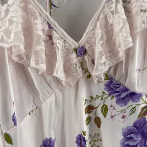 FREE PEOPLE Dress Size Medium Warm Hearts Midi NWT Ivory Combo Lace Floral Boho thumbnail 12