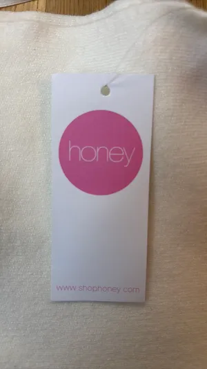 Honey Strapless Top White thumbnail 3