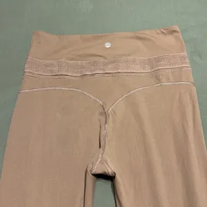 Crz Yoga tan high waisted leggings thumbnail 5