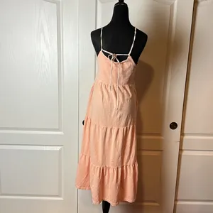 OLD NAVY PEACHY TIERED MAXI DRESS thumbnail 3
