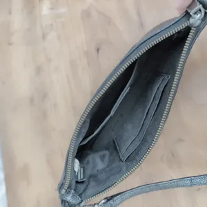 Coach Kylie Metallic Silver Crossbody Mini Purse thumbnail 3