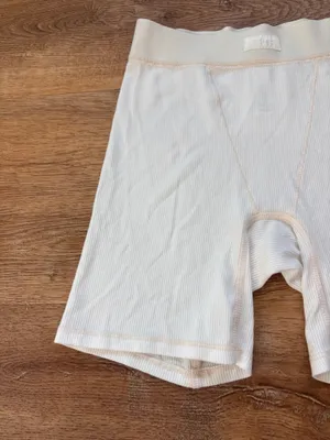 White skims ribbed boxer shorts  thumbnail 3