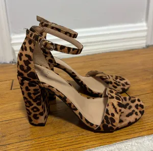 Cheetah Print A New Day Heels thumbnail 1
