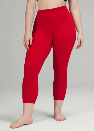 Lululemon Instill High-Rise Tight Leggings 25" Dark Red 0 thumbnail 1