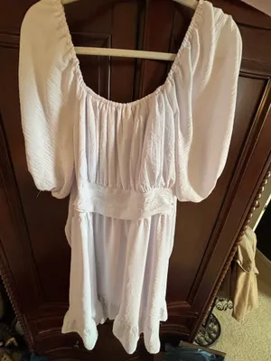 Amazon Dress White thumbnail 1