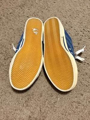 VTG Vintage 2002 Nike Hermosa Blue Denim Slip-on Mules Lace Up Size 9 143028-471 thumbnail 3