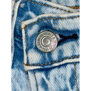 Abercrombie & Fitch 90s Relaxed Jean High Rise Blue Denim Straight Jeans Sz 27 4 thumbnail 5
