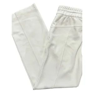 lululemon Women's Size 0 Bone Ivory Straight Softstreme Leg Track Pants thumbnail 5
