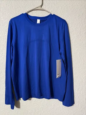 Lululemon Swiftly Relaxed along Sleeve Size 6 Clubhouse blue thumbnail 2