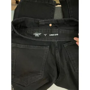 Old Navy High Rise Curvy O.G. Straight‎ Black Jeans Petite 2 Slim Stretch New thumbnail 7