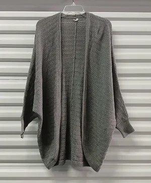 Aerie Oversized Cardigan Women's XS/S Gray Open Front Long Sleeve Sweater Lagen thumbnail 3