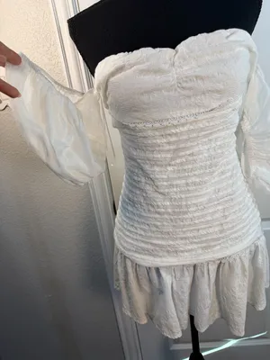 Hello Molly St. Cloud White Dress Size 6 thumbnail 4