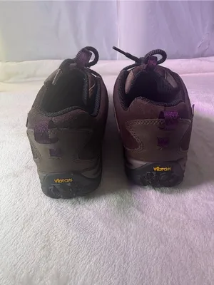 Merrell Brown with Purple Accent Women's Trail Shoe thumbnail 7