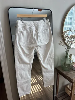 AGOLDE white skinny jeans  thumbnail 3