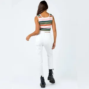 NWT Princess Polly Zaiden Straight Leg Jeans White Denim thumbnail 3