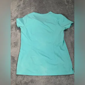 Figs mint blue/green scrub top XS thumbnail 4