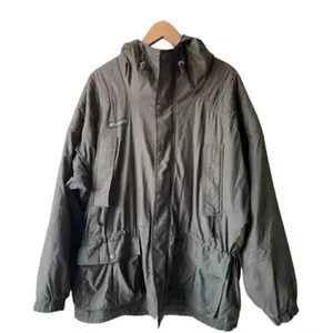 Columbia Sportwear Olive Unisex Insulated Hooded Lagenlook Jacket SZ L thumbnail 1