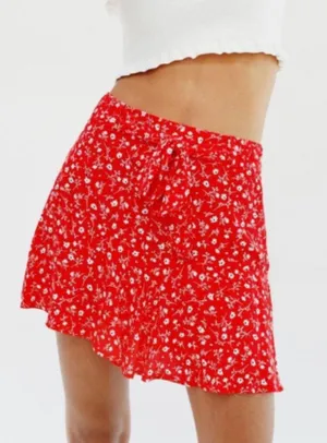 ZARA Flower Skort thumbnail 1