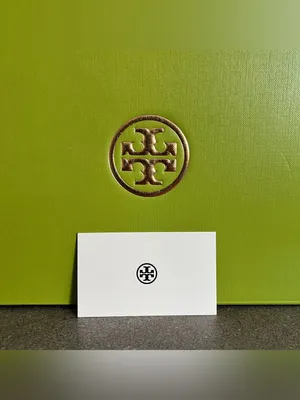 Tory Burch Signature Green Shoebox & Matching Dust Bag Set thumbnail 3