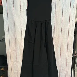 NWT J. Crew Fitted knit mockneck dress with poplin skirt thumbnail 6
