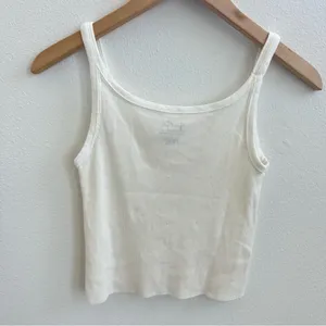 Brandy Melville White Heather Switzerland Graphic Tank thumbnail 4