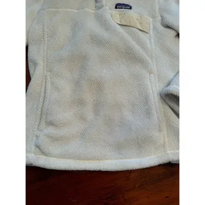 Patagonia Snap T Fleece Pullover Cream size small thumbnail 9