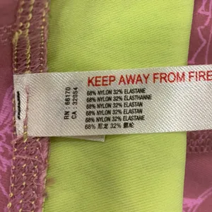 🌟Free People Movement🌟 Electric Lime Fired Up Bike Shorts Yellow/Pink Sz M thumbnail 6