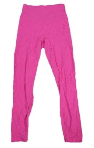 Halara Leggings Womens XS Pink 7/8 High Rise Stretch Athletic Yoga Gym Workout thumbnail 1