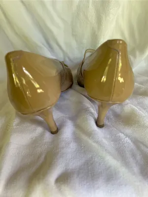 Boden Nude Patent Mary Jane Pointed-Toe Pumps thumbnail 9