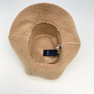 Hat Attack Unisex Reversible Faux Shearling Bucket Hat One Size Natural Sherpa thumbnail 7