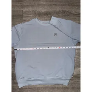 Fila Women Medium Light Blue Crewneck Sweatshirt Cotton Blend French Terry Retro thumbnail 8