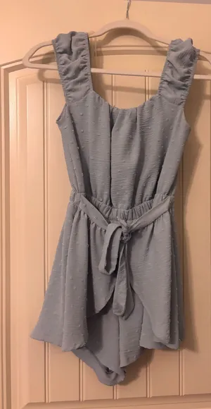 Altar'd State Blue Romper thumbnail 1