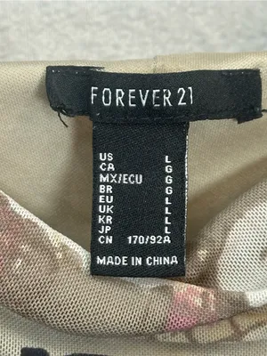Forever 21 Size L Newspaper Graphic Cowl Neck Mesh Mini Dress Y2K Grunge thumbnail 5