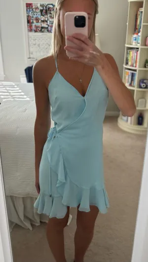 Revolve Mini Dress Blue Lovers + Friends thumbnail 1