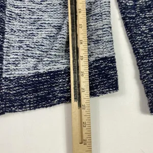 J Crew Sweater Womens XS Blue White‎ Marled Full Zip Knit Cardigan Long Sleeve thumbnail 4