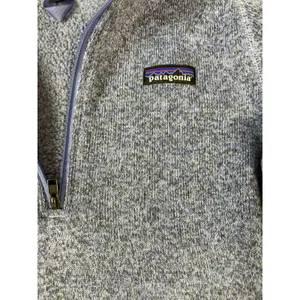 Patagonia Better Sweater 1/4 Zip Fleece Pullover Blue Marl STY25617 Womens M thumbnail 9