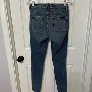 Good American Good Legs‎ Indigo Blue Distressed Size 2 / 26 thumbnail 7