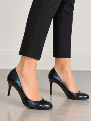 Banana Republic Iridescent Patent Leather Pumps Size 7 thumbnail 1