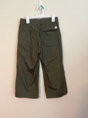Vuori Ripstop Wide-Leg Pants Army Women’s Green XS Cropped Drawstring thumbnail 4