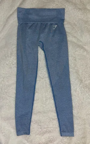 Vital Seamless Gymshark Blue Leggings thumbnail 1