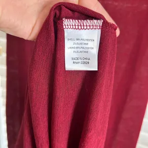 Superdown Burgundy Chantal Off Shoulder sheer gown Maxi dress Small Formal thumbnail 7