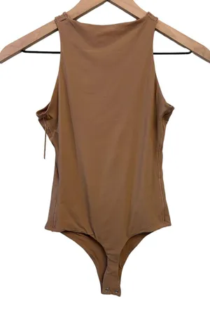 FITS EVERYBODY HIGH NECK BODYSUIT/ SIENNA/ Size Small NWT thumbnail 1