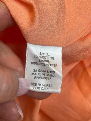 Altar'd State Gina Coral One Shoulder Tiered Maxi Dress Coastal Cottagecore XS thumbnail 12