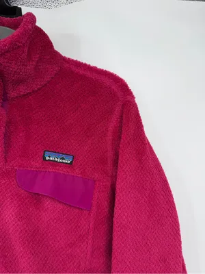 Patagonia Re-Tool Snap-T Fleece Rubellite Pink Women’s M thumbnail 5