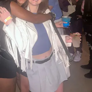 ASOS Leather Fringe jacket thumbnail 5
