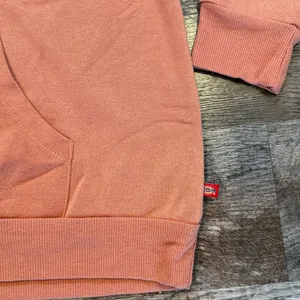 Dickies Women’s Relaxed Fit Coral Peach Hoodie Size Large thumbnail 2