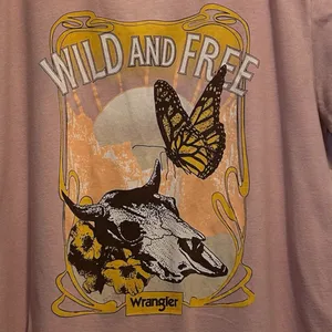 Wrangler Women’s Graphic Wild & Free Tee Large thumbnail 4